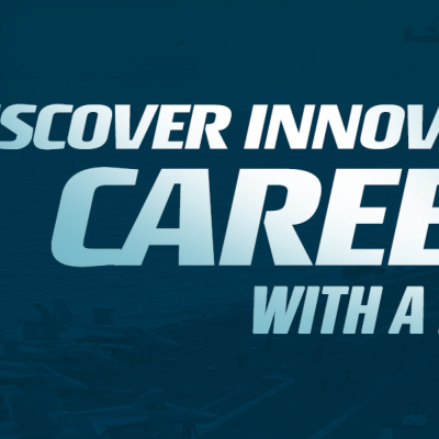 NAVAIR Businesswoman smiling, ‘Discover Innovative Careers with a Mission